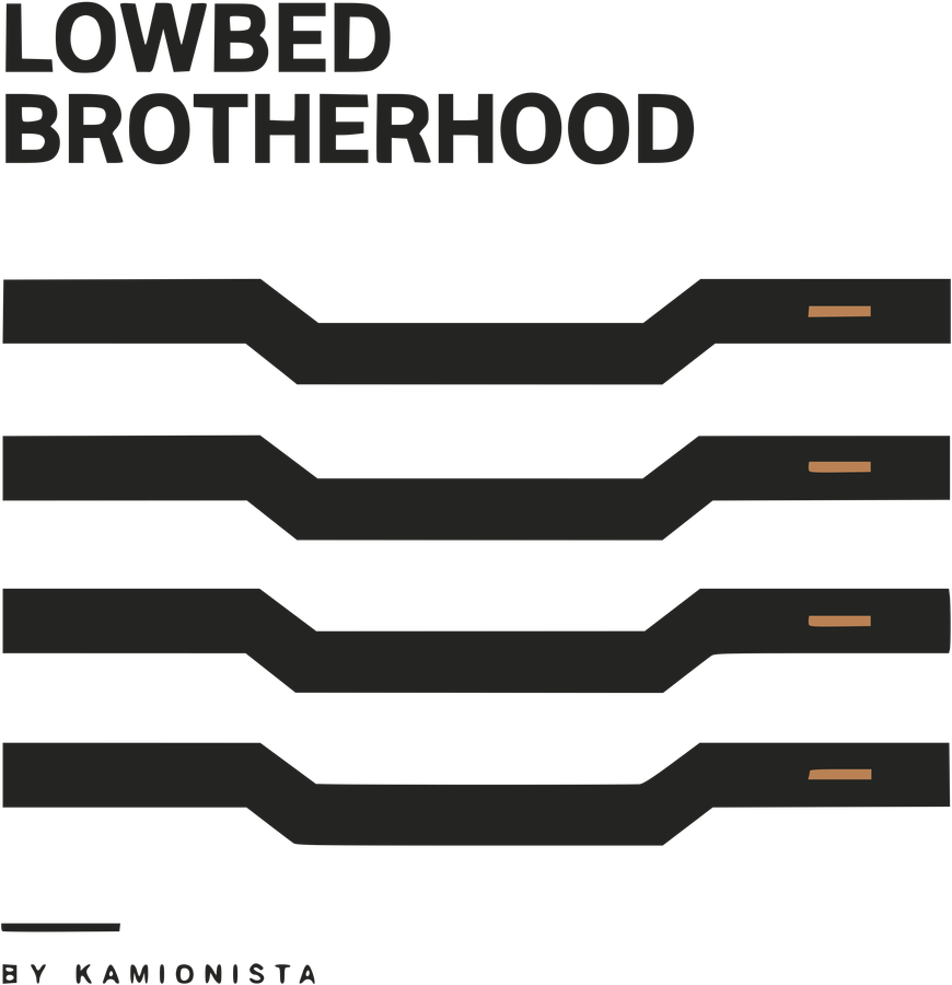 Lowbed Brotherhood — detail zadnej potlače